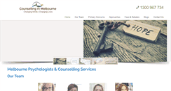 Desktop Screenshot of counsellinginmelbourne.com.au